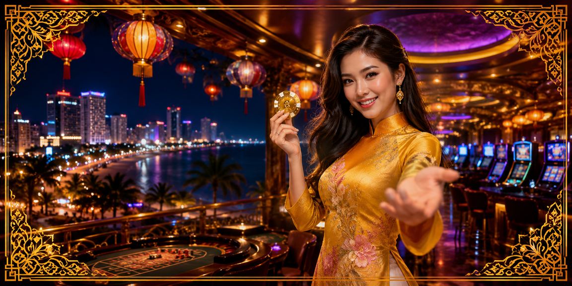 Khung cảnh chợ đêm Nha Trang sôi động bên cạnh màn hình cá cược trực tuyến